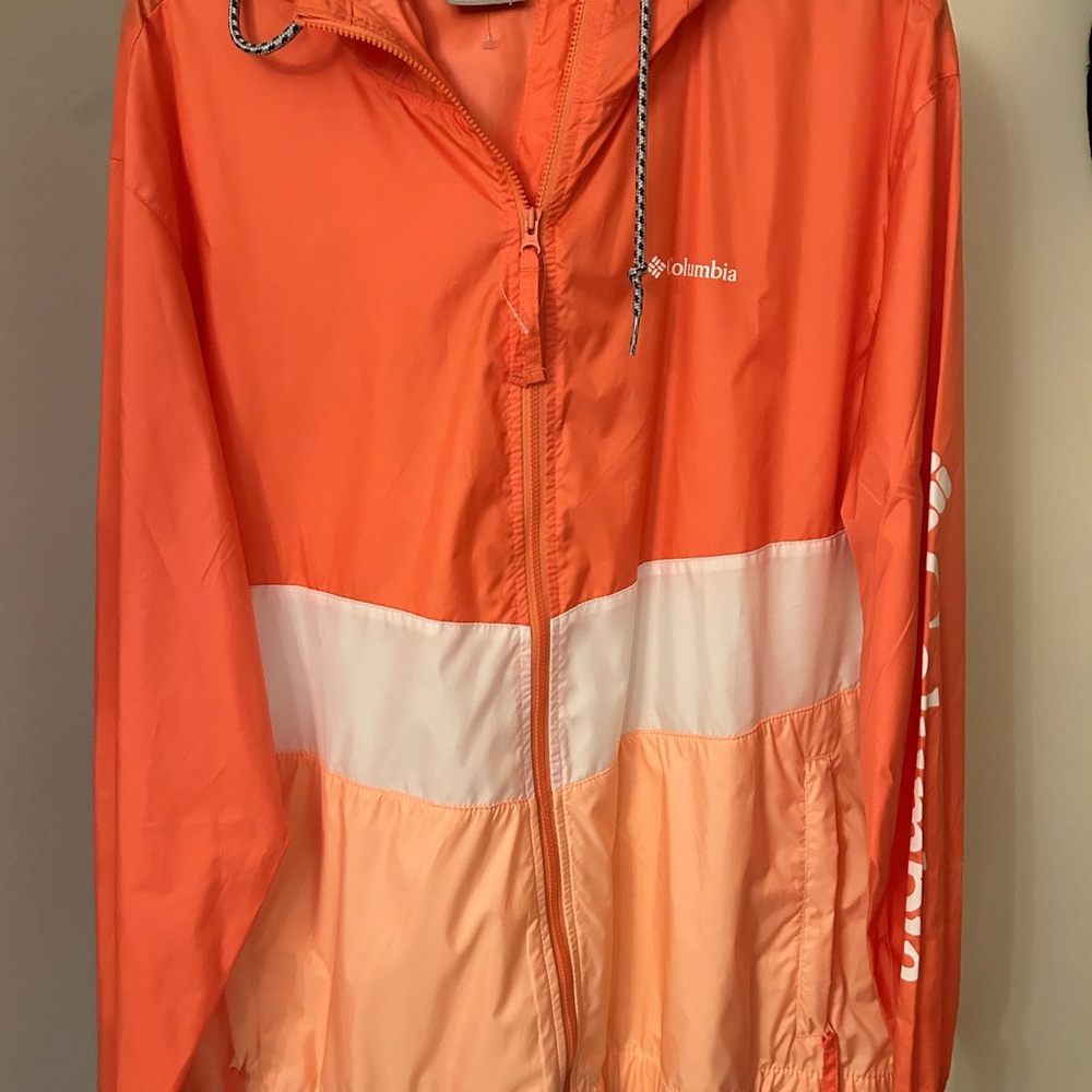Columbia Women's Two-Tone Orange Ski Jacket